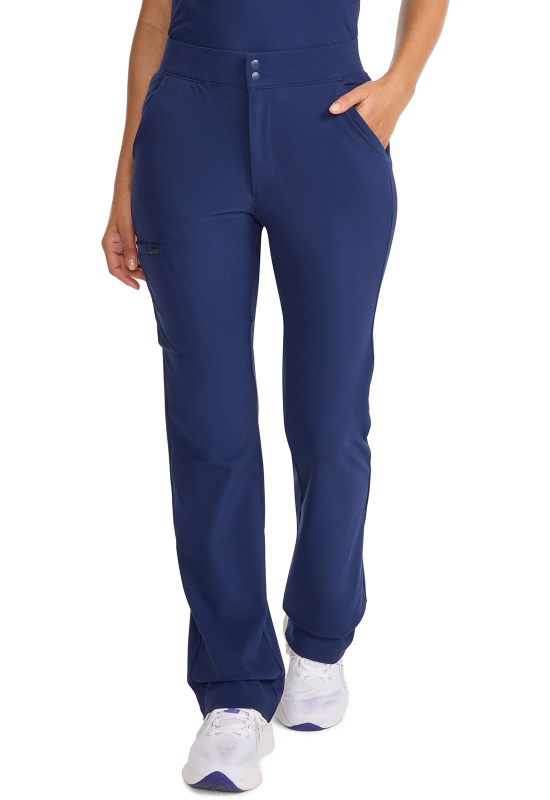 Women's Women's High Rise Flare Leg Pant - Navy